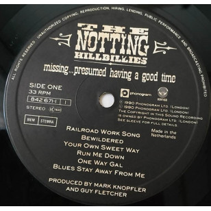 The Notting Hillbillies ( Mark Knopfler) - Missing... Presumed Having A Good Time 1990 Europe Vinyl LP ***READY TO SHIP from Hong Kong***